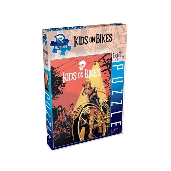 1000pc Renegade Game Studios Kids on Bikes Jigsaw Puzzle Tabletop Game 67x48cm