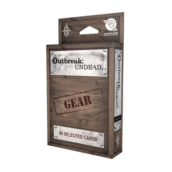 Renegade Game Outbreak Undead 2nd Edition RPG Gear Deck Tabletop Gaming 60 Cards