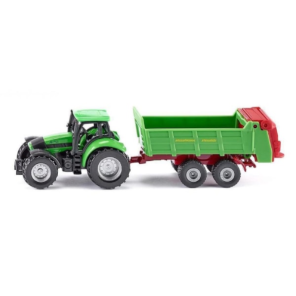 Siku 1673 Tractor w/ Strautmann Universal Manure Spreader 165mm Kids Toy 3y+