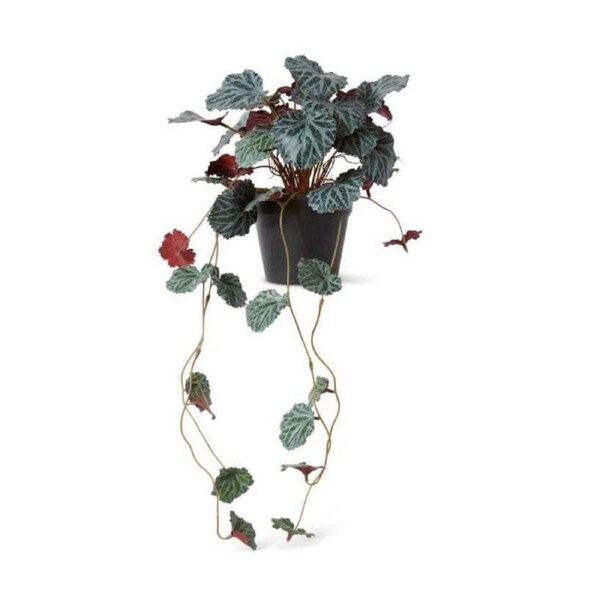 E Style 56cm Saxifraga Artificial Potted Hanging Plant Fake Faux Home Decor