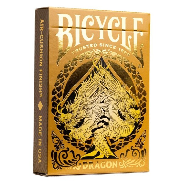 Playing Cards - Bicycle Gold Dragon
