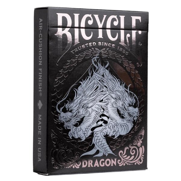Playing Cards - Bicycle Black Dragon