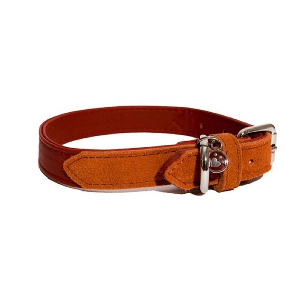 Rosewood Adjustable 66cm Soft Touch Pet/Dog Neck Collar Strap Choker XL Red