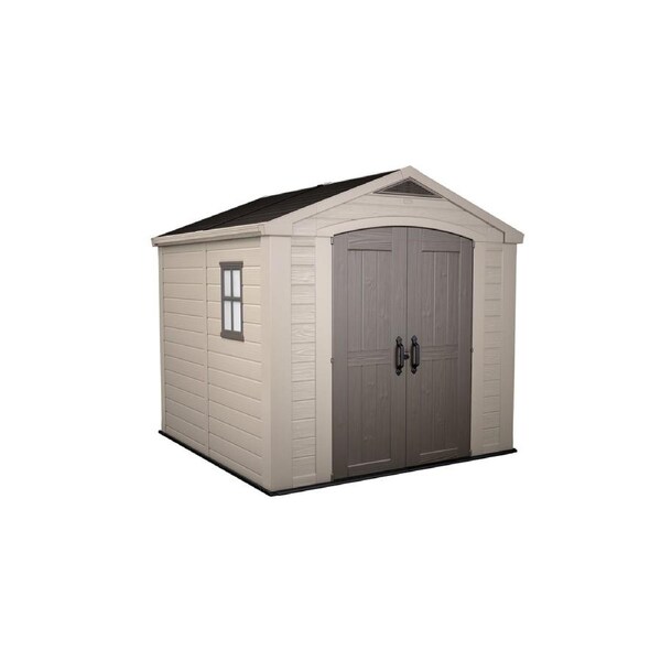 Keter Factor 8 x 8 Garden Shed (2.6 x 2.6m)