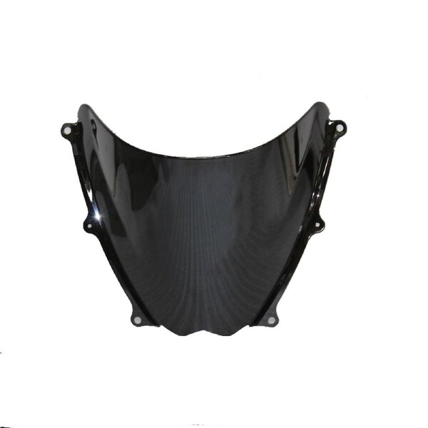 TDR Black Windshield Windscreen for Suzuki GSXR1000 GSXR 1000 K7 2007 2008, ABS Plastic, Heat Cold Wear Resistant, Accurate Fitment, Easy Install, Motorcycle Shield