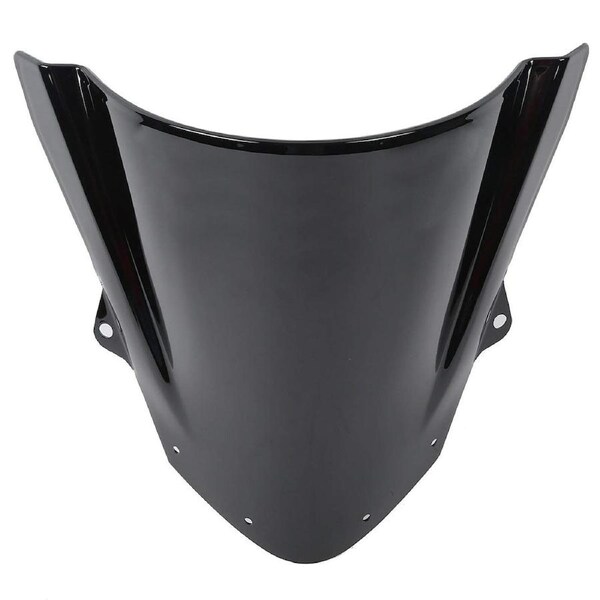 TDR Black Windshield Windscreen for Ninja ZX-10R 2008 2009 2010, Pre-Drilled ABS Screen for Ninja ZX10R