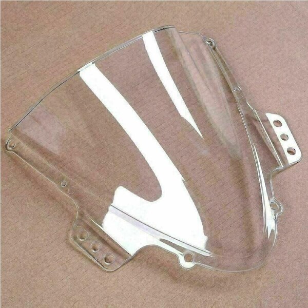 TDR Clear Transparent Windshield Windscreen for Suzuki GSXR1000 GSX-R 1000 K5 K6 2005 2006, ABS Plastic, Heat Cold Wear Resistant, Accurate Fitment
