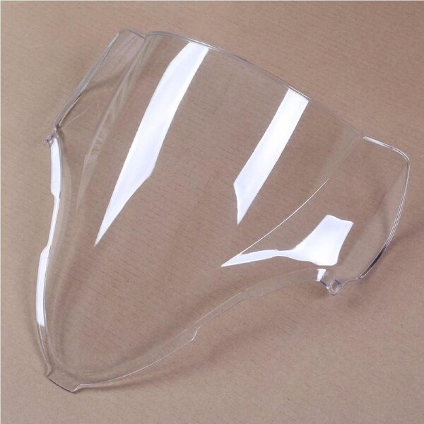 TDR Clear Windscreen Windshield for Suzuki GSXR1300 Hayabusa 1996 1997 1998 1999 2000 2001 2002 2003 2004 2005 2006 2007 ABS Plastic Pre-Drilled Aftermarket Motorcycle Screen