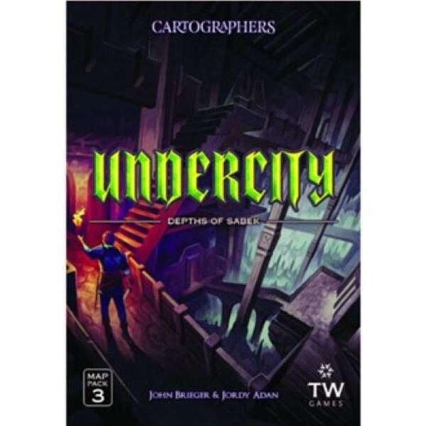 Cartographers - Undercity Map Pack