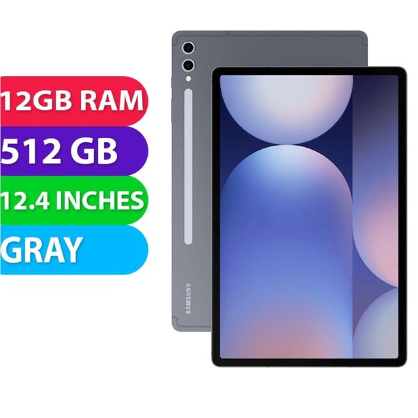 Samsung Galaxy Tab S10+ 5G (12GB RAM, 512GB, Moonstone Gray) - BRAND NEW