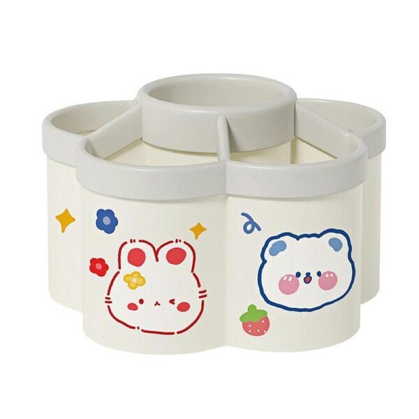 Spinning Pen Holder Desktop Organizer Rotating Pen Container for Office Use