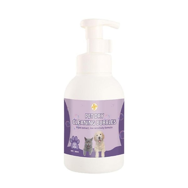 500ml Pet Leave In Dry Cleaning Foam No Rinse Bath Wash for Dogs and Cats
