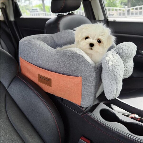 Center Console Dog Car Seat Dog Booster Car Seat for Small Dog 3.6 kg