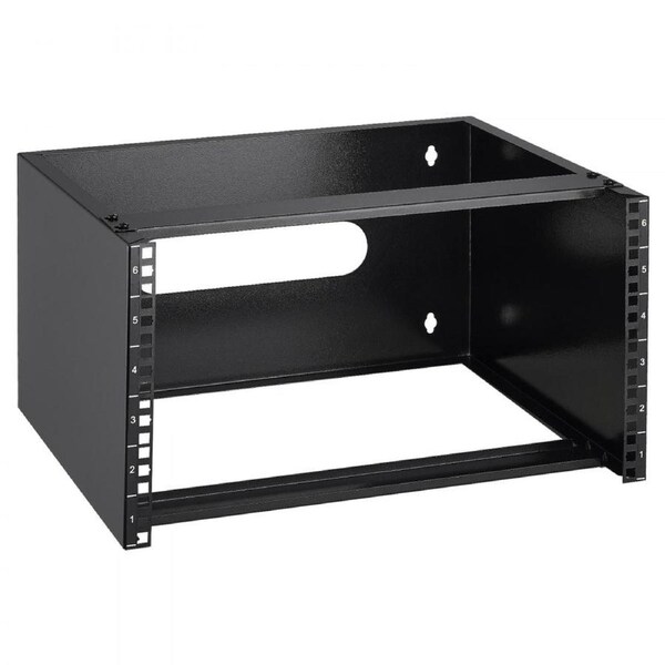 6U Wall Mount Network Rack 14 in/355.6 mm Depth Server Rack 50lbs/22.68kg