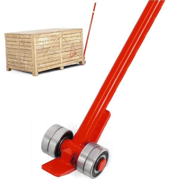 Heavy Duty Pry Lever Bar 3T Capacity with Wheels & 1.8M Handle