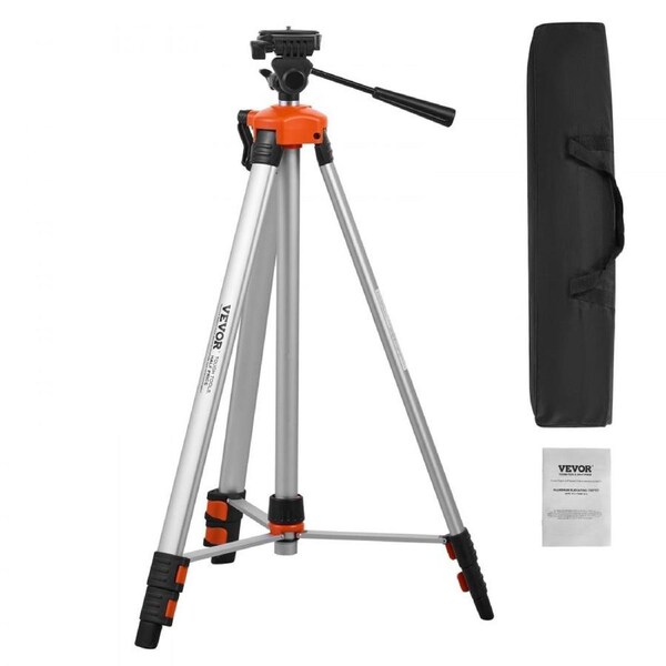 Laser Level Tripod ¼ x 20 Thread 27.36-68.11 inch Height Adjustment