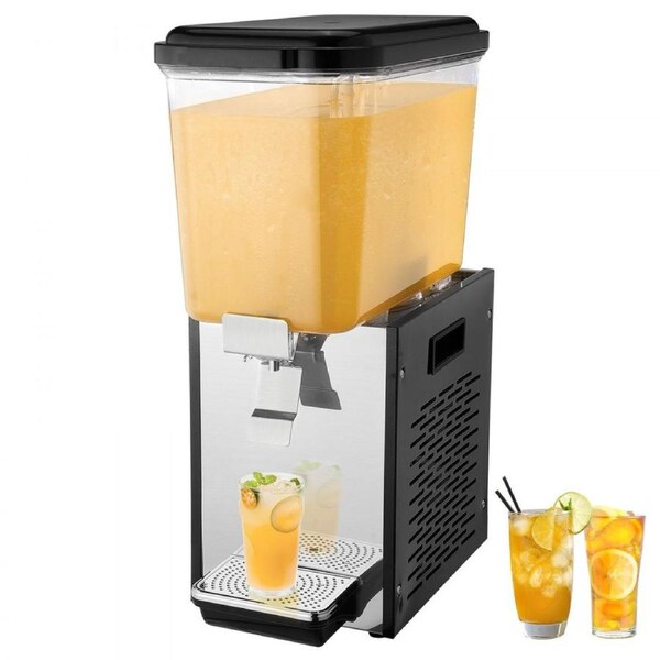 Commercial Beverage Dispenser 18L Cold Juice Ice Drink Dispenser for Party
