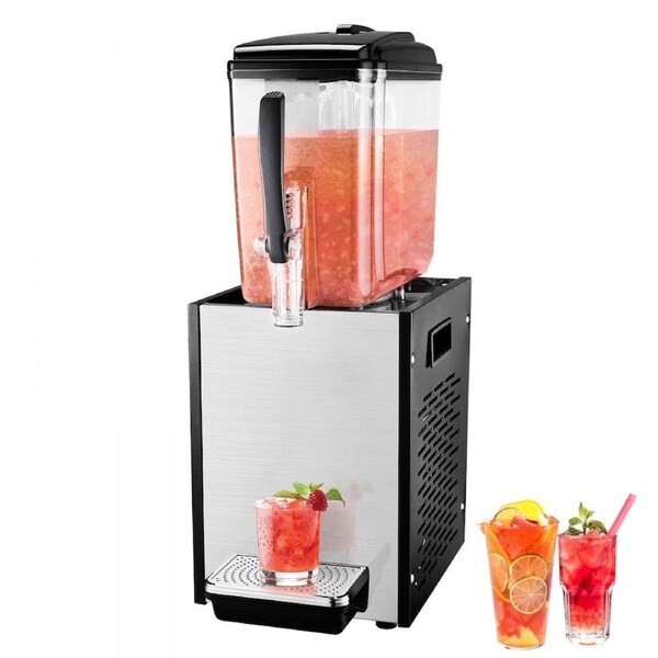 Commercial Beverage Dispenser 12L Cold Juice Ice Drink Dispenser for Party