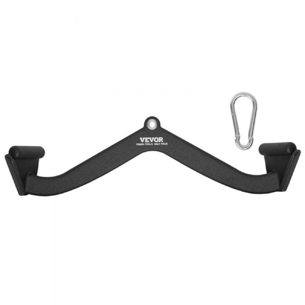 LAT Pulldown Bar Tricep Handle Attachment V-bar Cable Machine for Home Gym