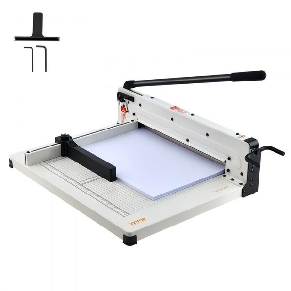 Paper Cutter 431.8 mm A3 Guillotine Paper Trimmer 400 Sheet Metal Base