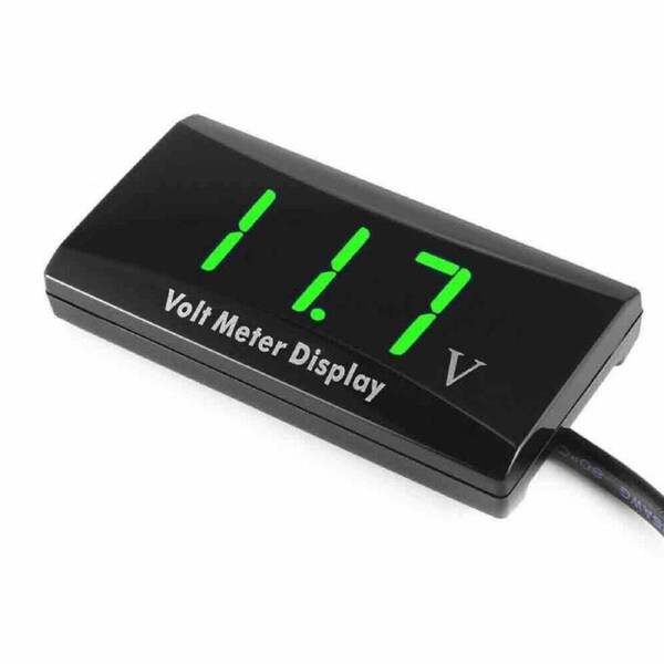 Volt Meter Display DC 12V LED Digital Monitor Battery Gauge Voltage Caravan/Car