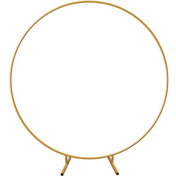 Backdrop Flower Display Stand 2M Round Hoop Balloon Arch Wedding Decor Frame