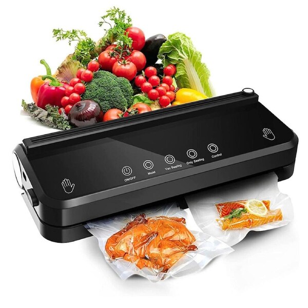Food Saver Storage Vacuum Sealer Machine Fresh Dry Wet With Bags Built-In Cutter