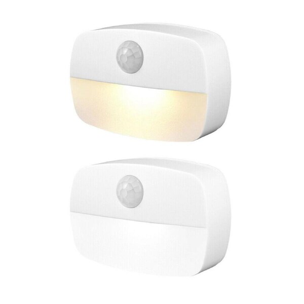 Cordless Night Light LED Motion Sensor PIR Light Closet Stair Battery Powered
