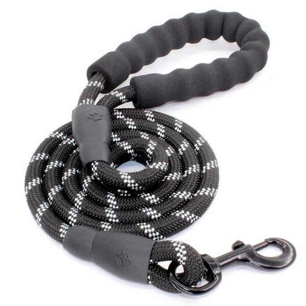 2M Long Heavy Duty Pet Strong Rope Recall Lead Nylon Training Dog Puppy Leash