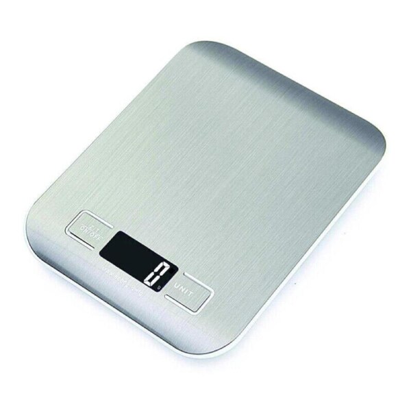 Digital Stainless Steel Kitchen Scale New 5kg 1g Electronic Postal Scales