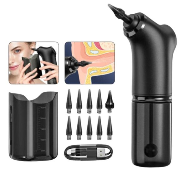 Ear Cleaner Earwax Removal Kit Smart Automatic Electric Ear Wax Remover Spray