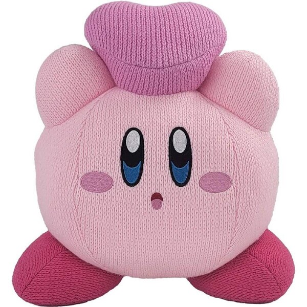 Kirby - Nuiguru Kirby with Friend Heart Knit Mega Mocchi Plush