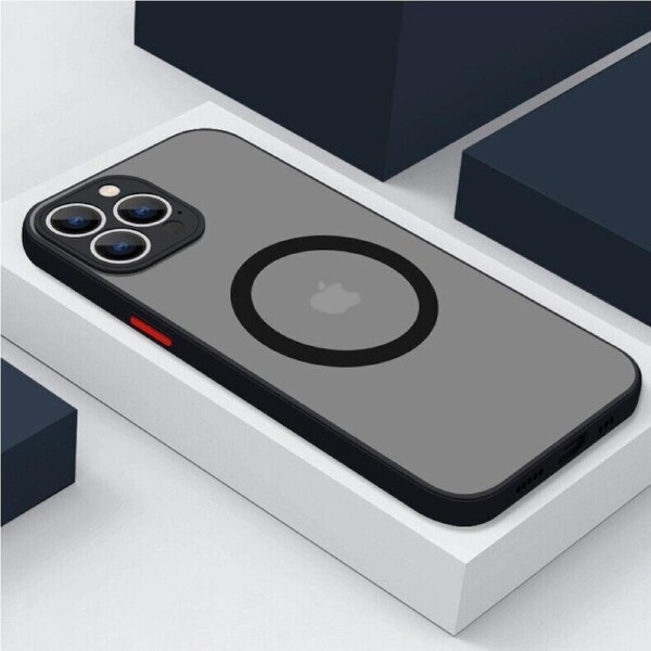 iPhone 15 Pro Max Magsafe Matte hard Shockproof Cover Case