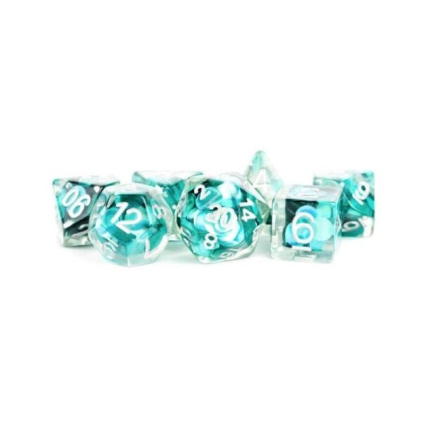 Dice - Resin Polyhedral - Mermaid Scales (MDG)