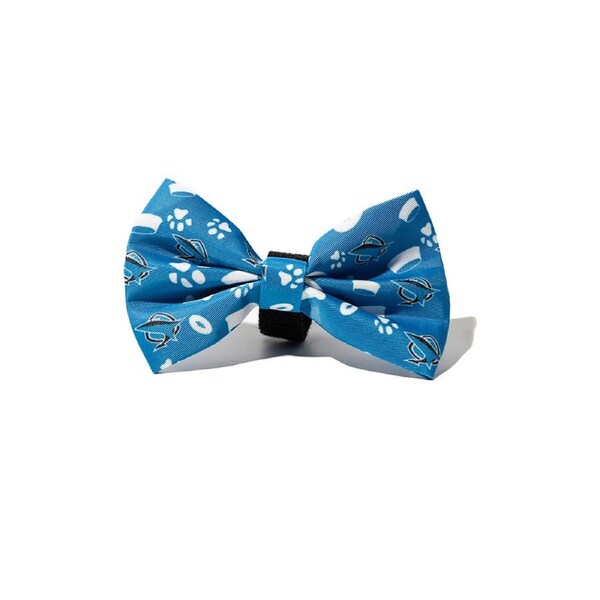 NRL Cronulla Sharks Pet Bowtie Dog Necktie Ribbon Collar Accessory One Size