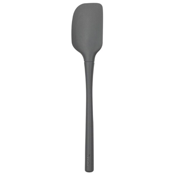 Tovolo Flex-Core All Silicone Nylon Spatula Baking/Cooking Utensil Charcoal
