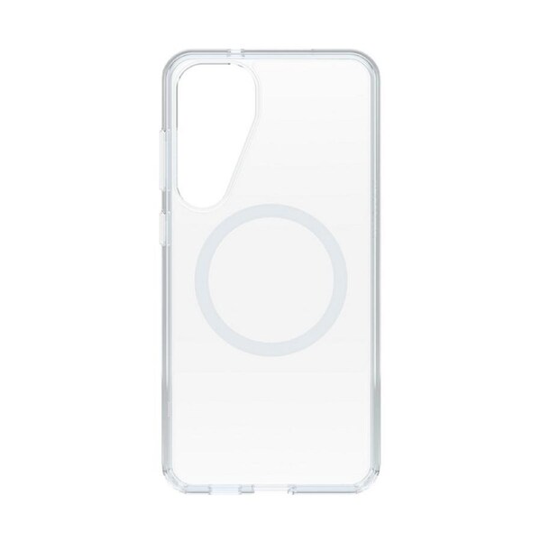 [77-97464] OtterBox Symmetry Clear Magnets Samsung Galaxy S25+ 5G 6.7" Case Clear, DROP+