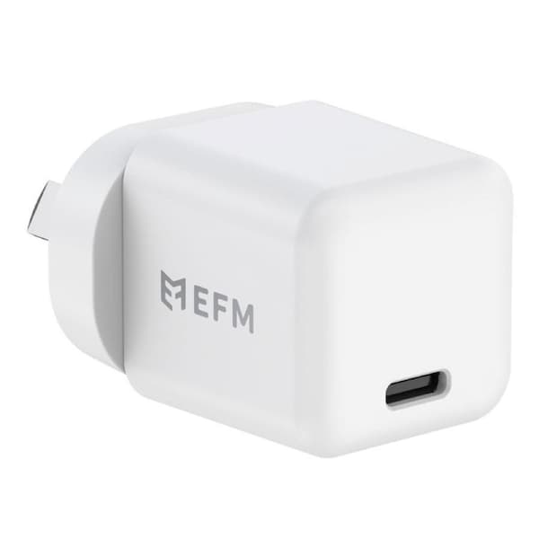 [EFPW20U933WHI] EFM ECO 20W Wall Charger - With Power Delivery and PPS Technology - White