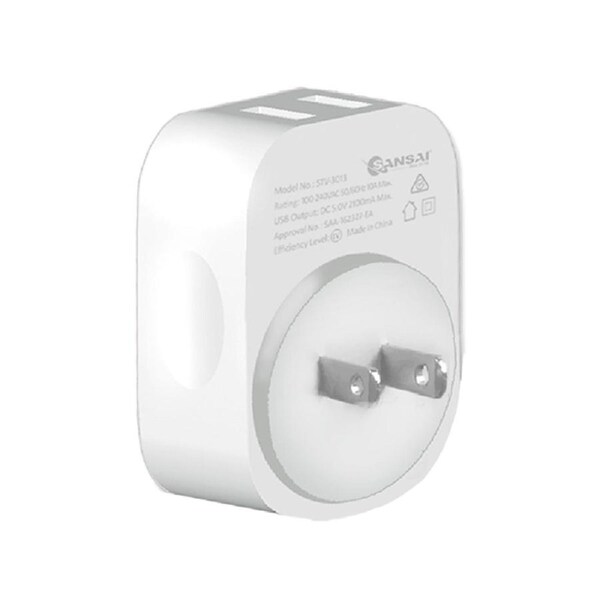 Sansai Surge Protected Travel Adapter w/ USB-C And USB-A Port - AU/Japan Region