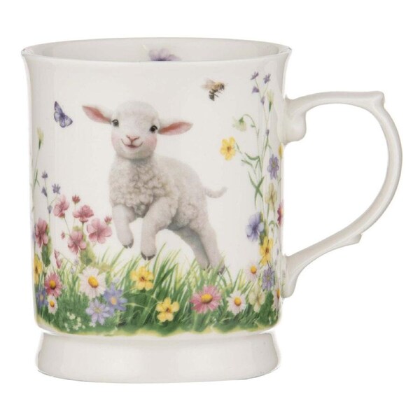 Ashdene New Bone China 400ml Sweet Meadows Lamb Mug Tea/Coffee Drinking Cup