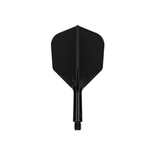 Target K-Flex Moulded Flight & Shaft Replacement Dart Accessory No.6 Med Black