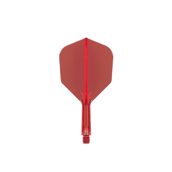Target K-Flex Moulded Flight & Shaft Replacement Dart Accessory No.6 Short Red