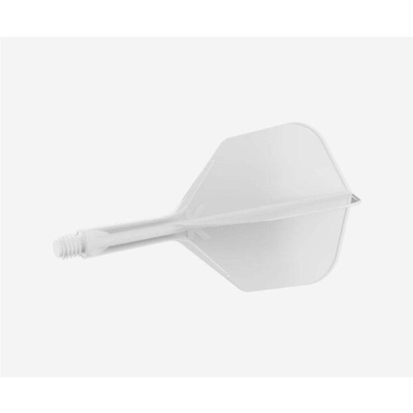 Target K-Flex Moulded Flight & Shaft Dart Game Accessory No.6 Intermediate White