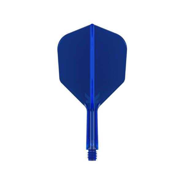 Target K-Flex Moulded Flight & Shaft Replacement Dart Accessory No.6 Short Blue