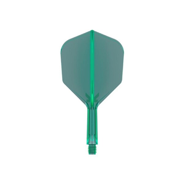 Target K-Flex Moulded Flight & Shaft Dart Throw Game Accessory No.6 Medium Green