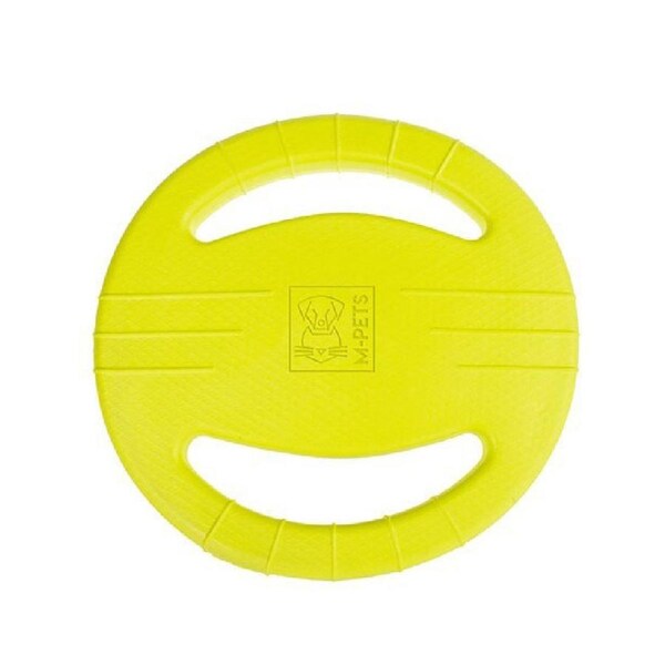 M-Pets 23cm Splash Flying Disc Dog Pet Pet Interactive Fetch Fun Toy Assorted