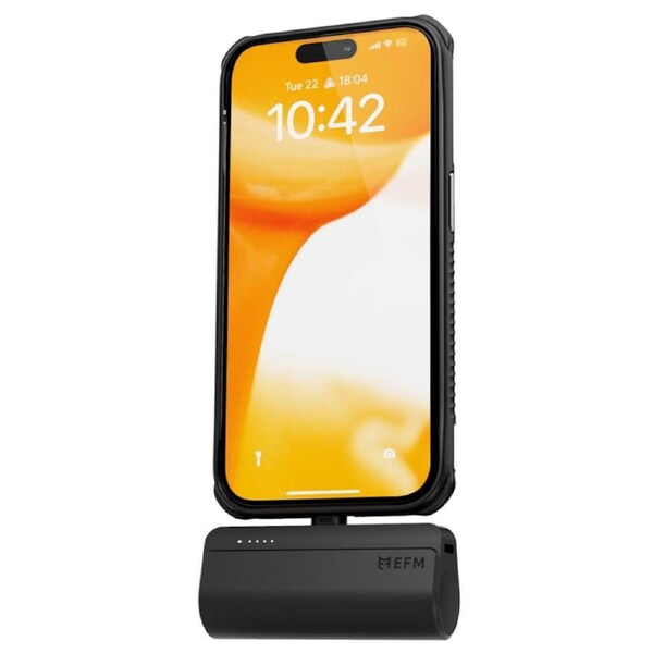EFM Power On-The-Go 5000mAh Power Bank for all USB-C Devices - Black [EFPBOTG932BLA]