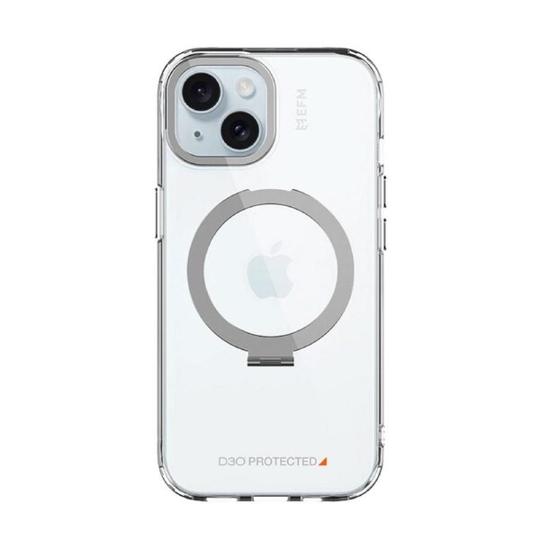 EFM Alta Case Armour with D3O BIO for iPhone 15, Clear [EFCTAAE605CLE]