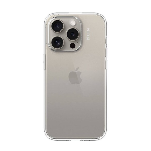 EFM Zurich Case Armour for iPhone 15 Pro, Clear [EFCTPAE606CLE]