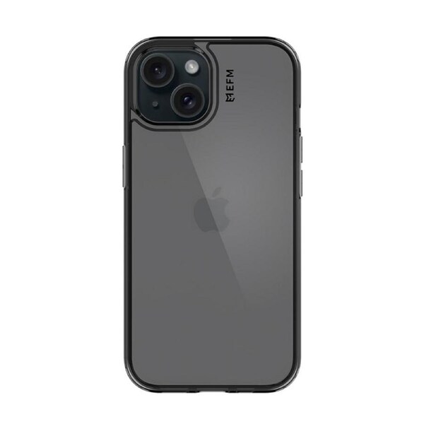 EFM Zurich Case Armour for iPhone 15, Black / Smoke [EFCTPAE605BLA]